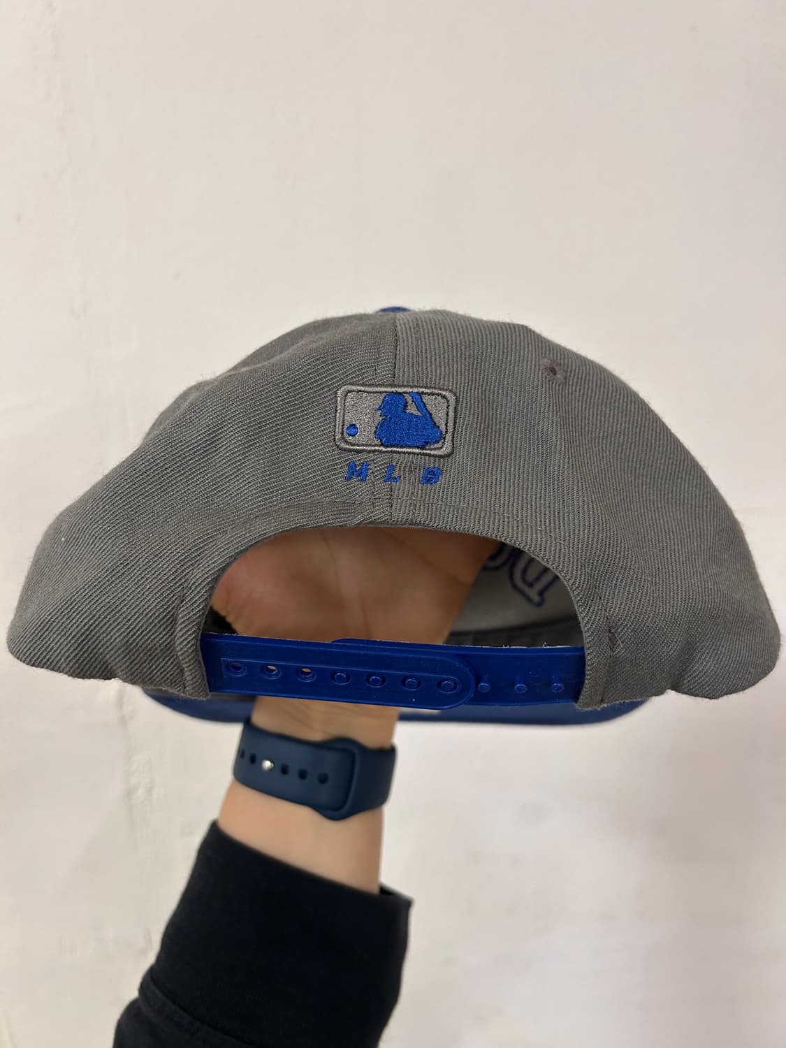 MLB LA 다저스 그레이/블루 스냅백 상품이미지4