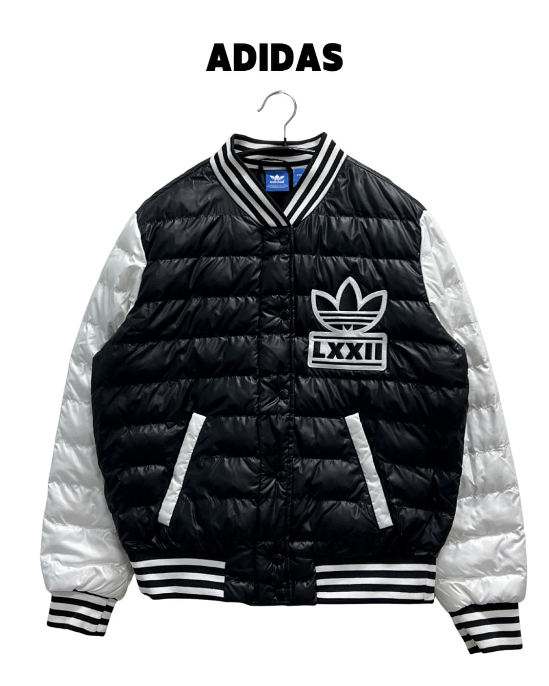 아디다스 빅트레포일 우먼스 바시티 패딩 자켓 상품이미지1