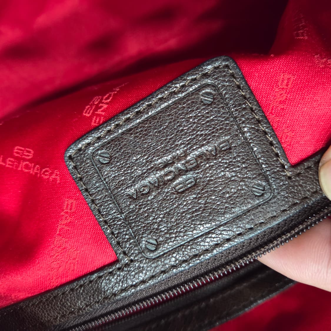 발렌시아가 파이톤 토트백 상품이미지8