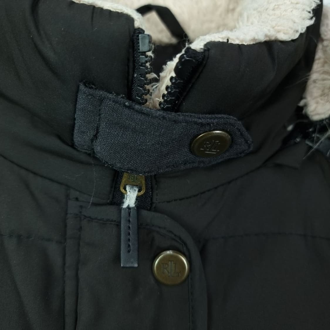 [폴로 랄프로렌] 후드 퍼 덕다운 롱패딩 M16909 상품이미지7