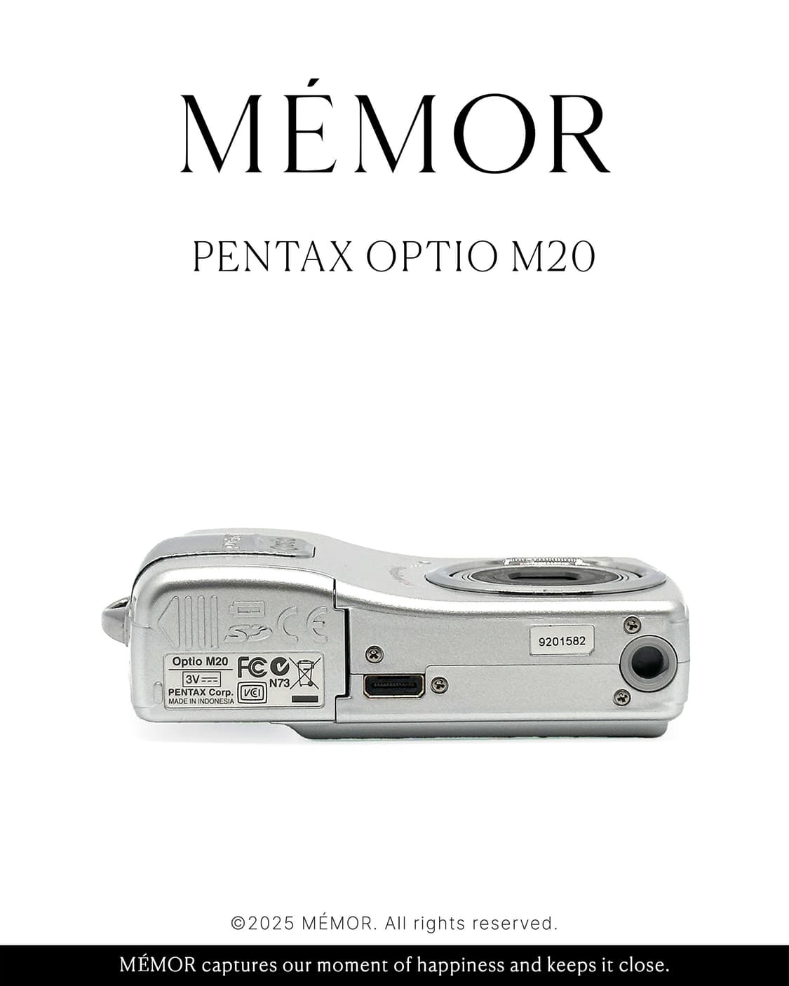 뽀용 작례/AA 건전지 사용🤍PENTAX OPTIO M20 펜탁스 디카 상품이미지4