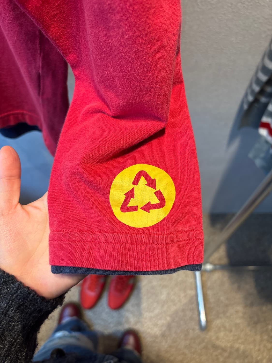 Long-sleeve red 상품이미지3