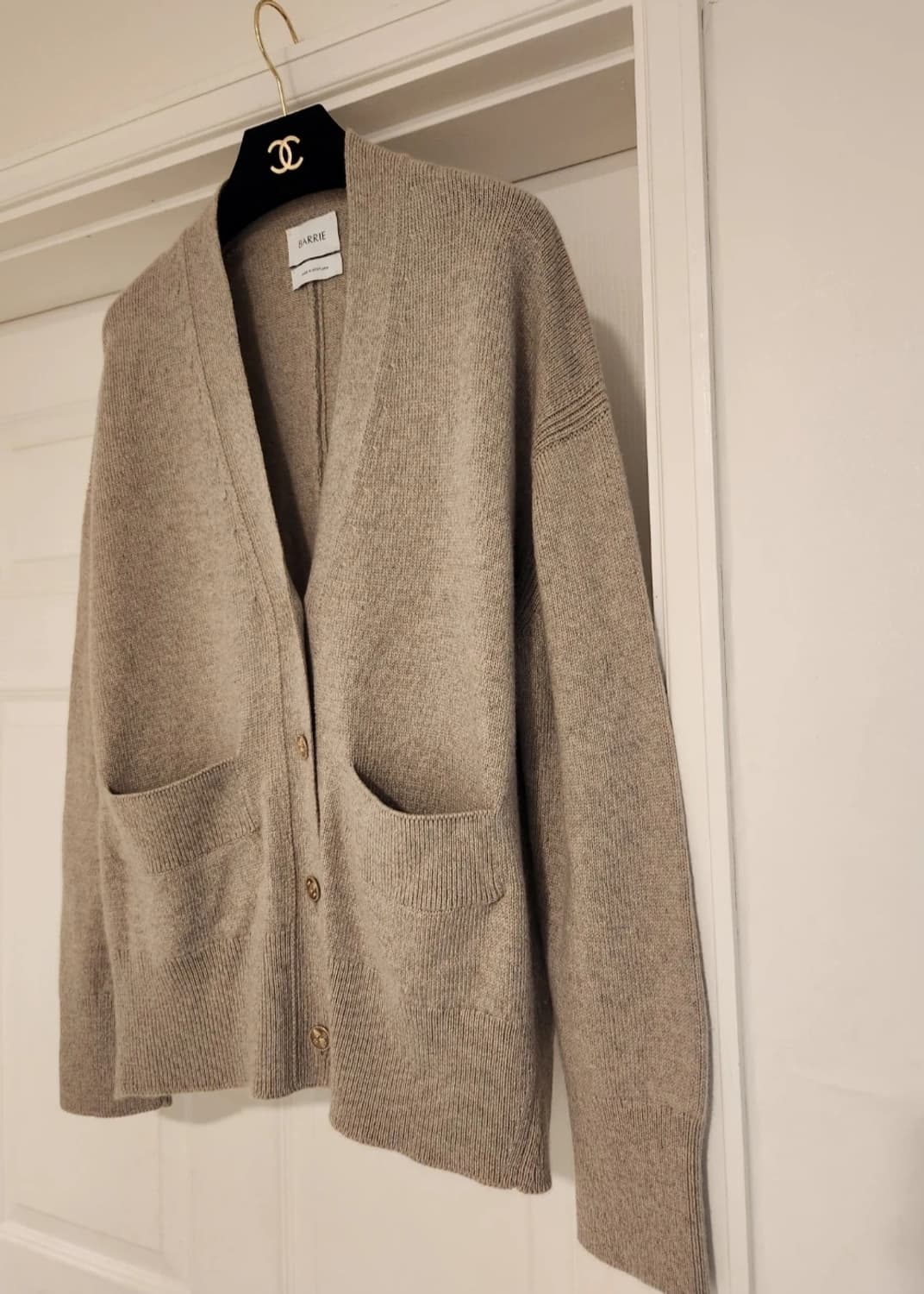 (정품)샤넬 배리  BARRIE 캐시미어 가디건 상품이미지7