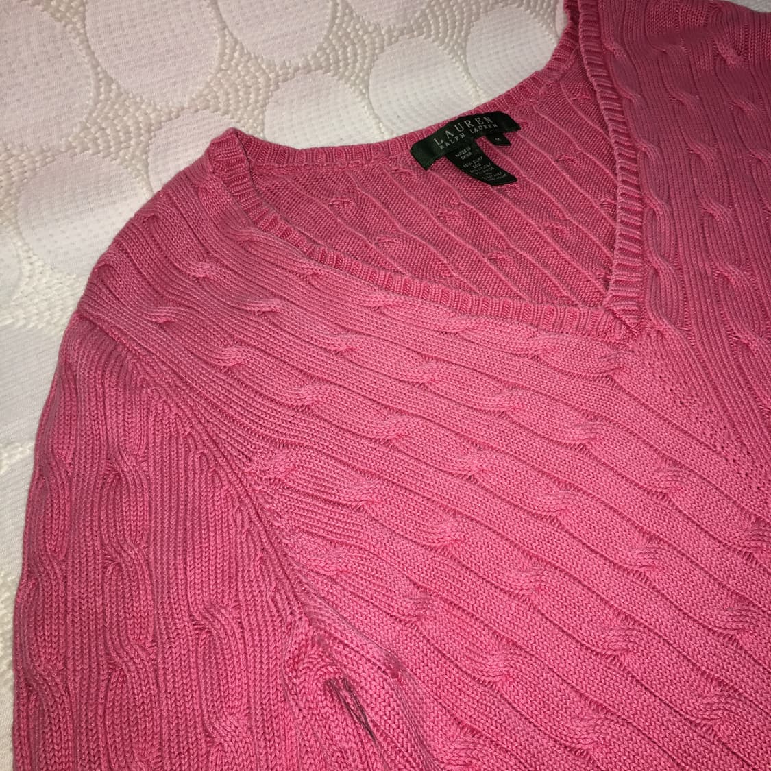 ralph lauren핑크 실크 니트 상품이미지6