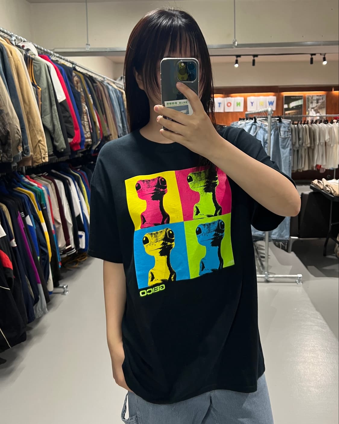 Vintage printing t-shirt 상품이미지1