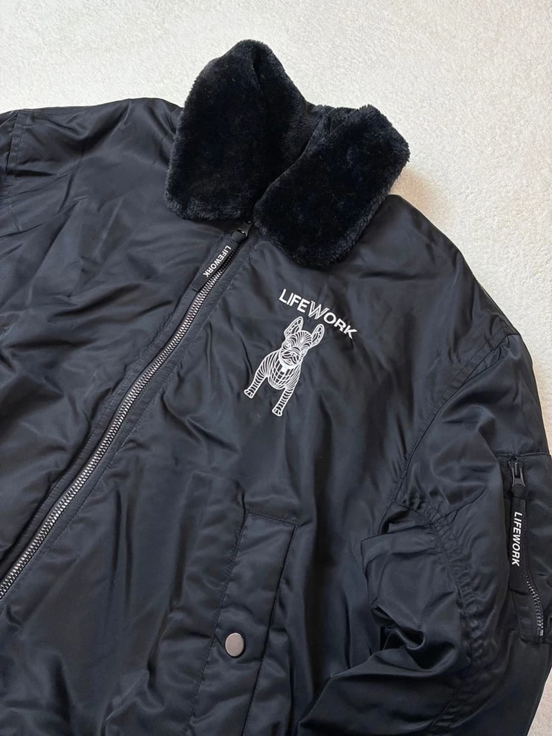 라이프워크 MA-1 클래식 리버시블 블루종 자켓 PN5773    상품이미지2