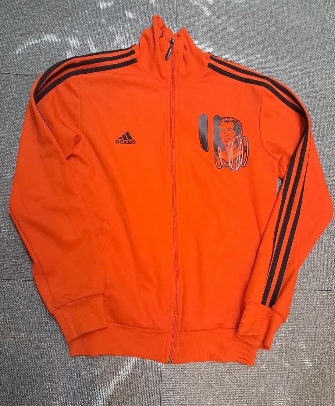 아디다스 오렌지 트랙탑 100 상품이미지3