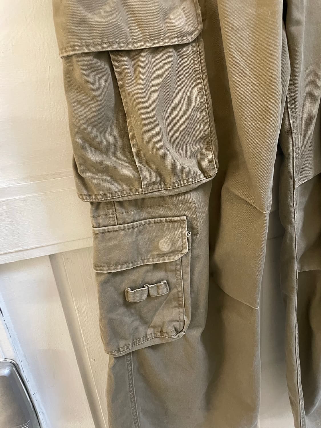 일본 빈티지 와이드 더블 카고 상품이미지5