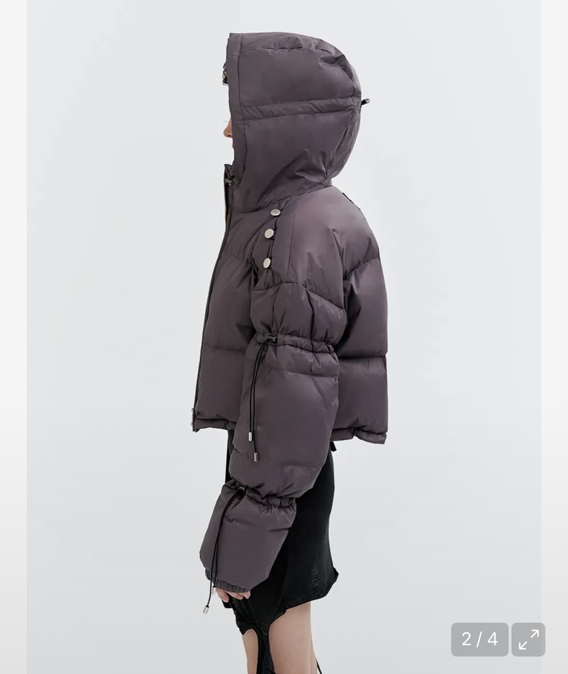 yeel STRING TRIMMED DOWN JUMPER SMOKE VI 상품이미지2