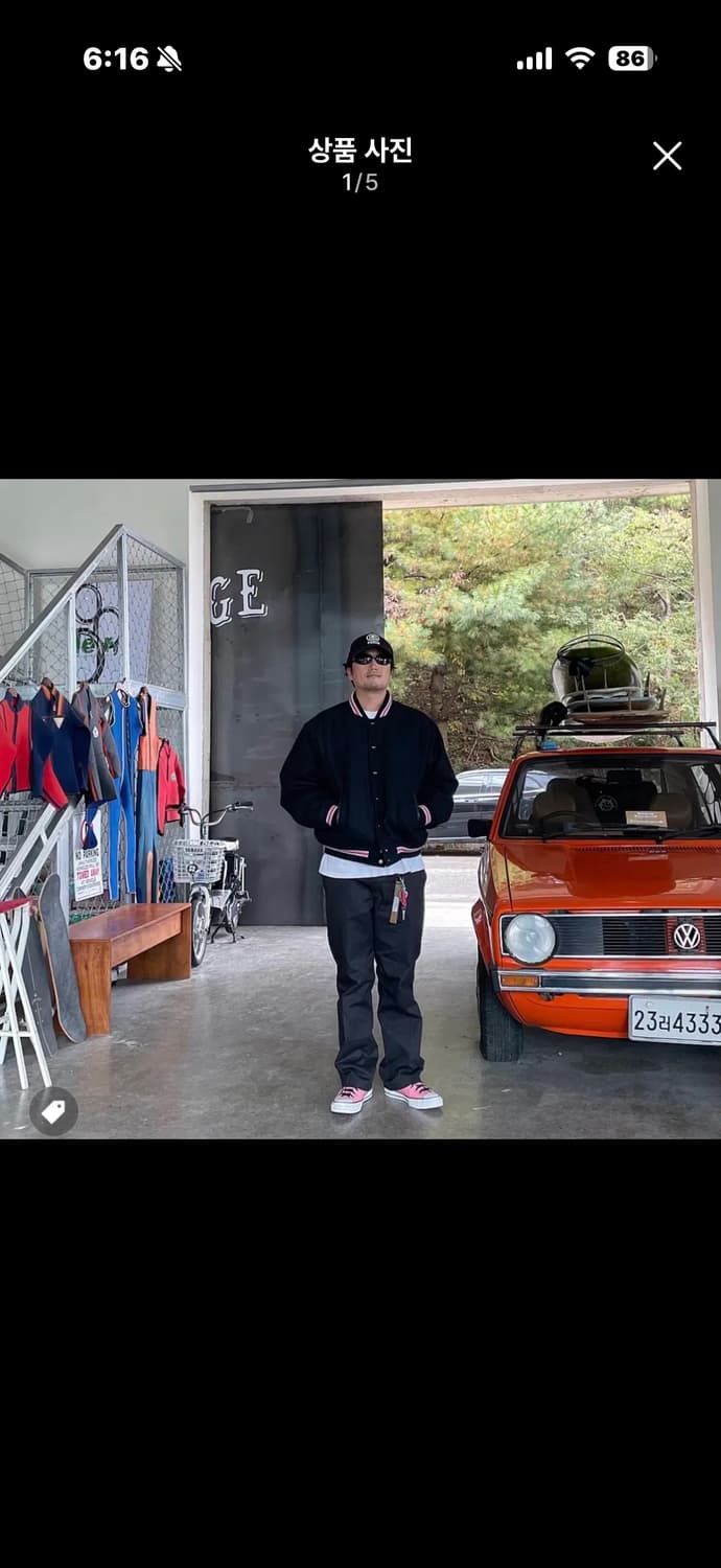 스투시 s토크멜튼바시티자켓 L사이즈 상품이미지1