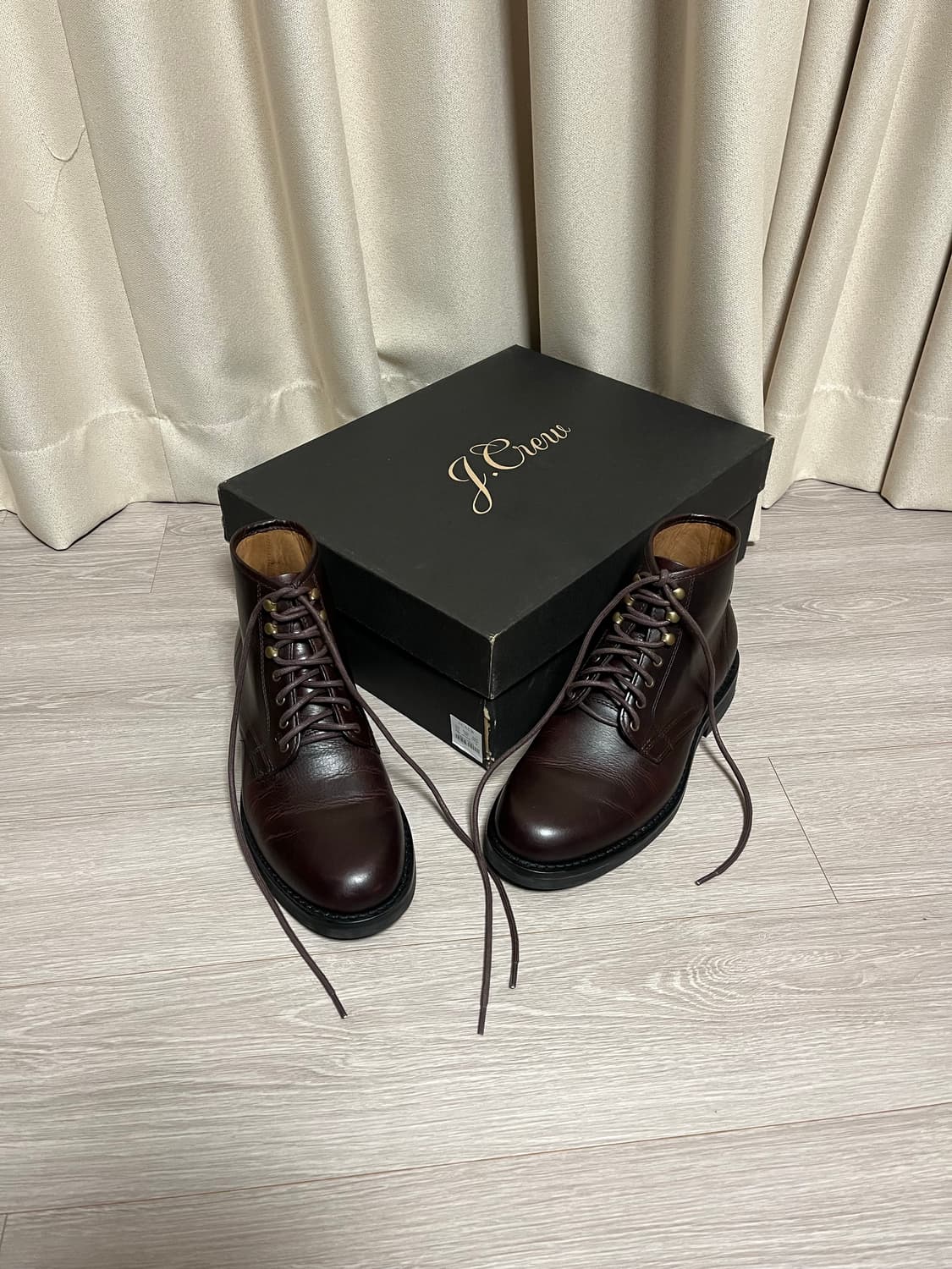 (새상품) 제이크루 잉글리시 레더 필드 부츠 상품이미지2