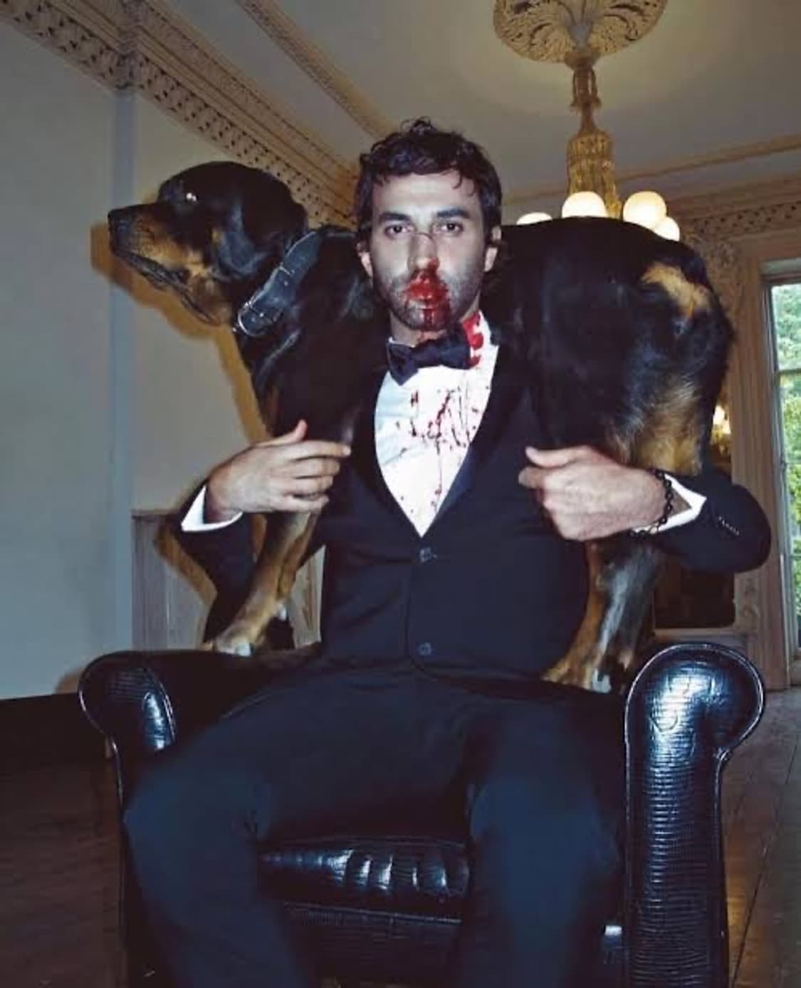 티시 지방시 로트와일러 맨투맨 12FW 상품이미지4