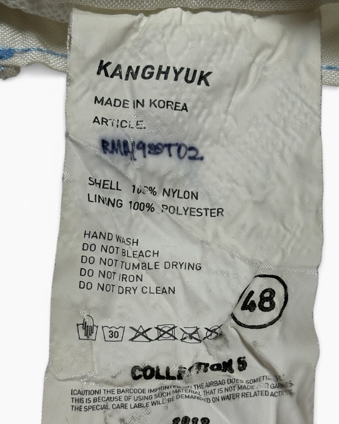 KANGHYUK Airbag Patchwork Pants 상품이미지8