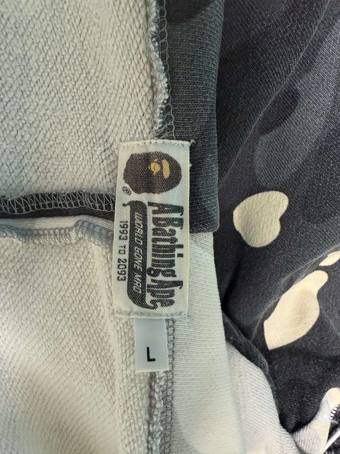 정품) 베이프 하프 시티카모 샤크 후드집업 [L] 상품이미지2