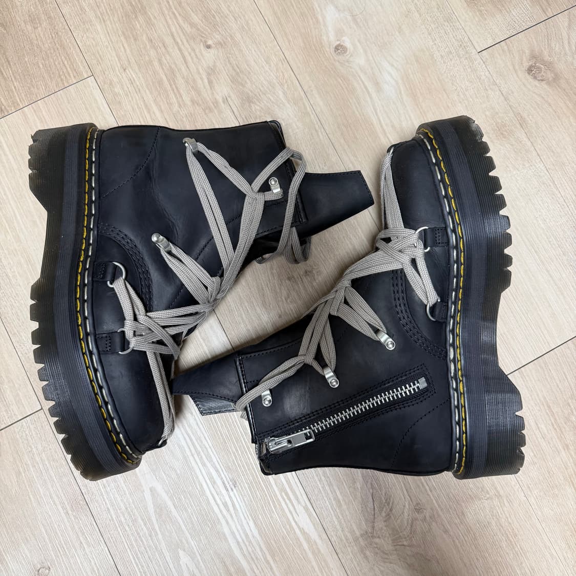 닥터마틴 릭오웬스 1460 쿼드 솔 메가 레이스 부츠 280 상품이미지3