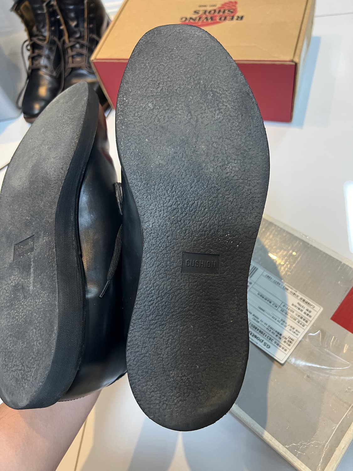 택포19) 레드윙 포스트맨 블랙 차파랄 9D 270 상품이미지6