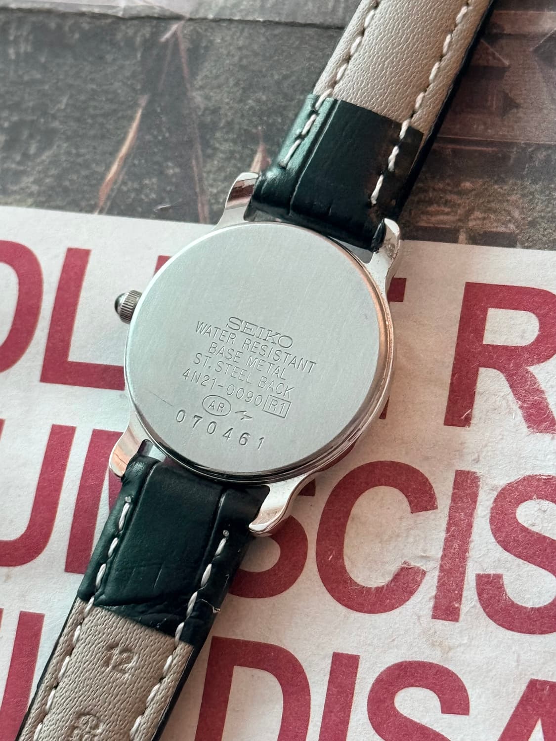 세이코 Seiko 레이디스 라운드 실버 상품이미지3