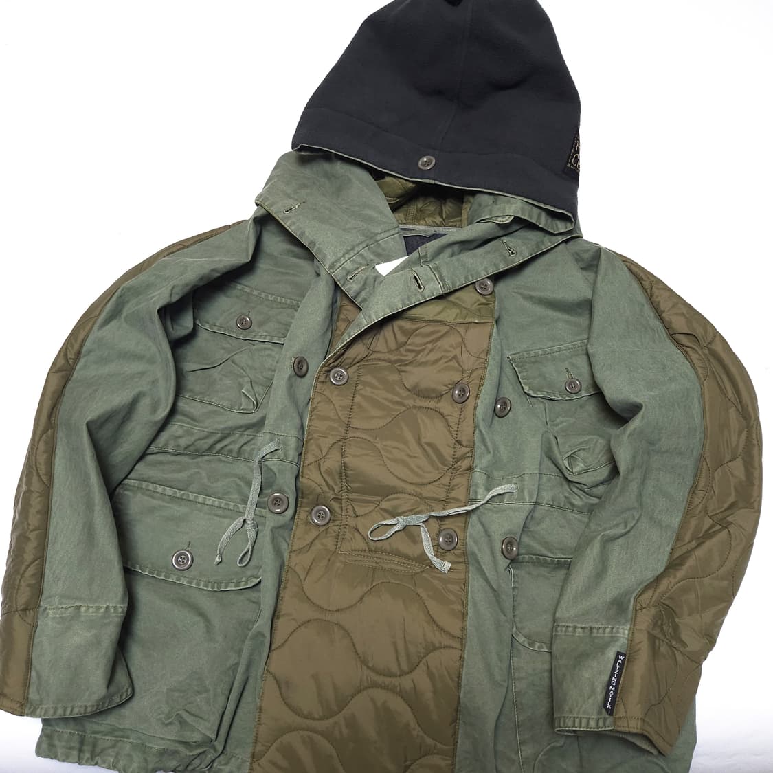 캐피탈 컨트리 저니 리메이크 퀄팅 비부악 링코트 상품이미지2