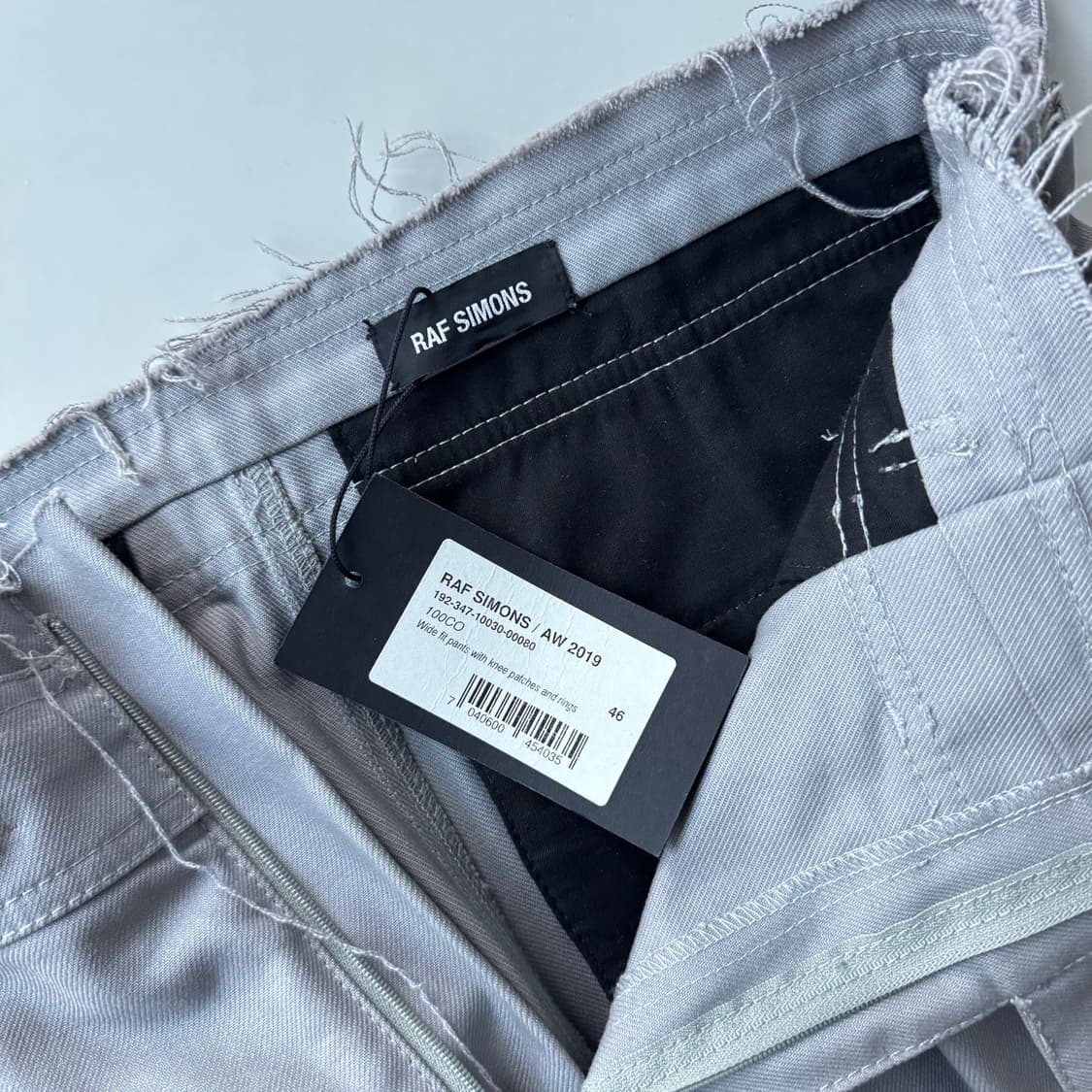 Raf Simons ring pants grey 상품이미지5