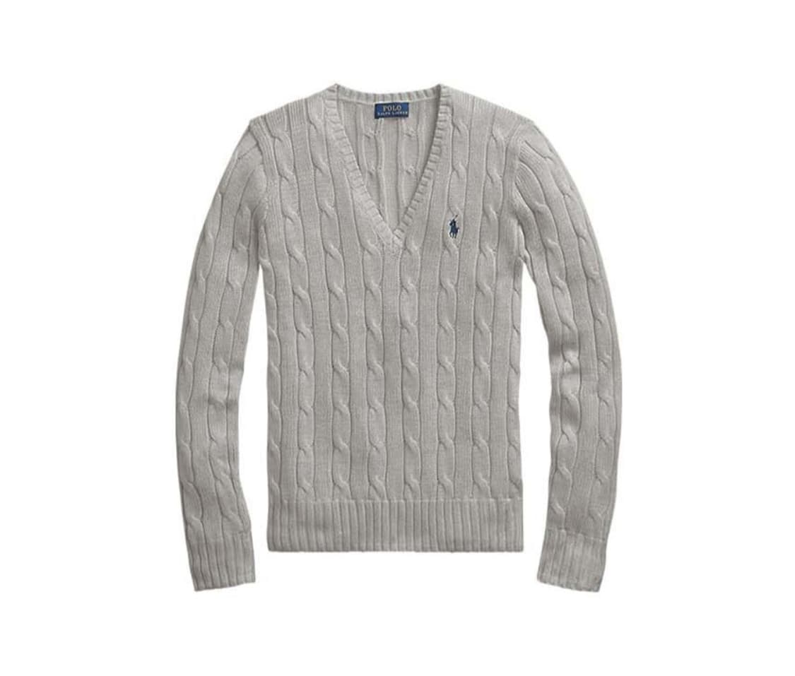 폴로랄프로렌 브이넥 니트 그레이 네이비 상품이미지5