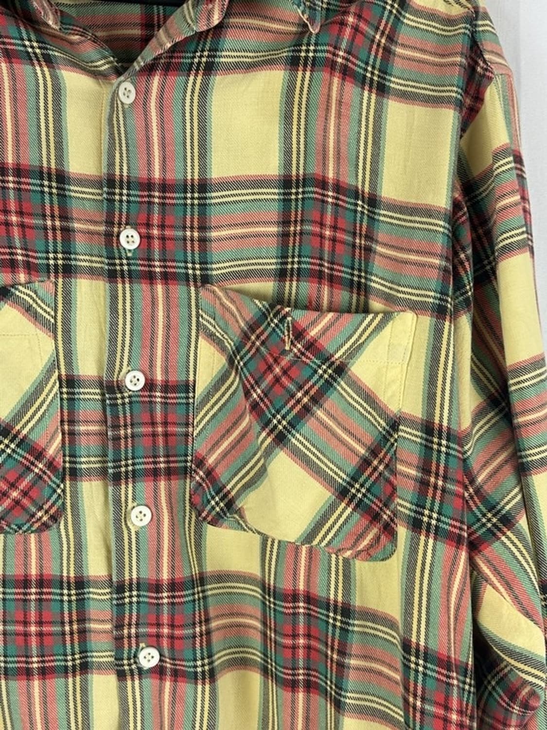 [XL] WRANGLER 랭글러 체크패턴 투포켓 카라셔츠 상품이미지3