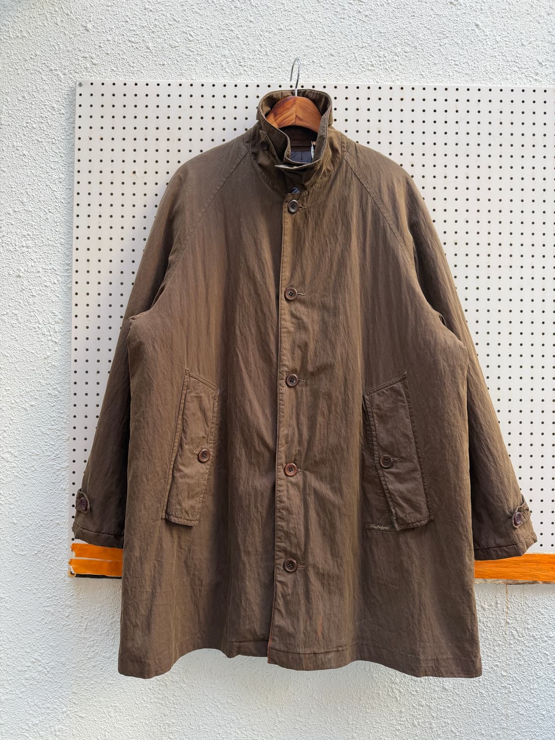 1990s C.P.COMPANY TRAFALGAR 씨피 왁스코튼 맥코트 상품이미지9