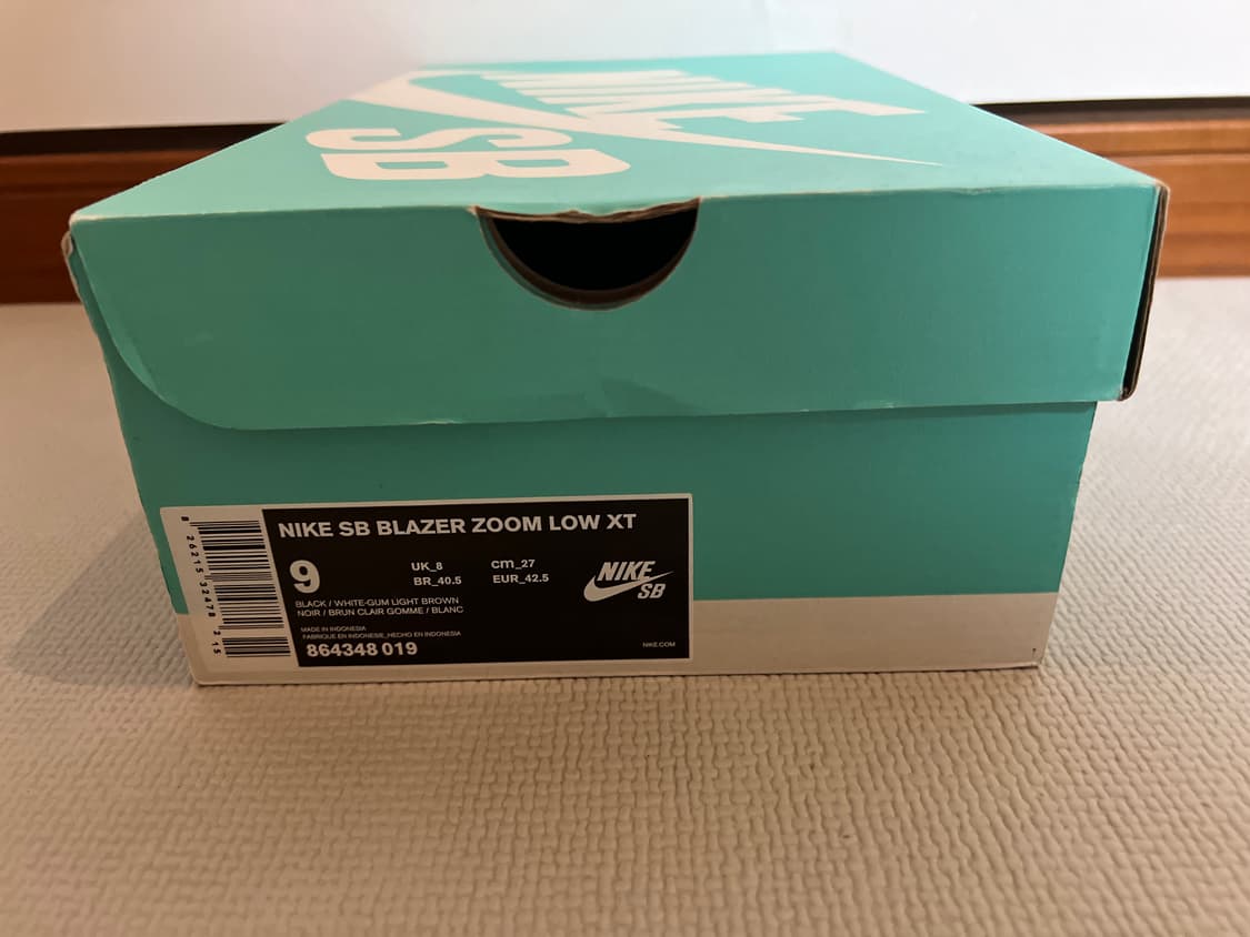 무료배송 - 나이키 SB 블레이저 줌 로우 XT(블랙/화이트) 270 상품이미지10