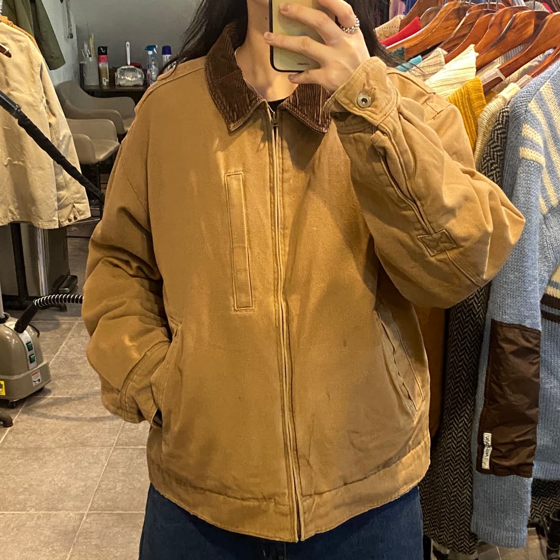 [NO.9] VTG 카라 워크자켓 상품이미지1