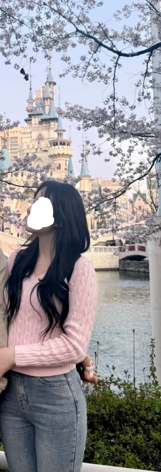 폴로 랄프로렌 케이블 니트 핑크 M 상품이미지3