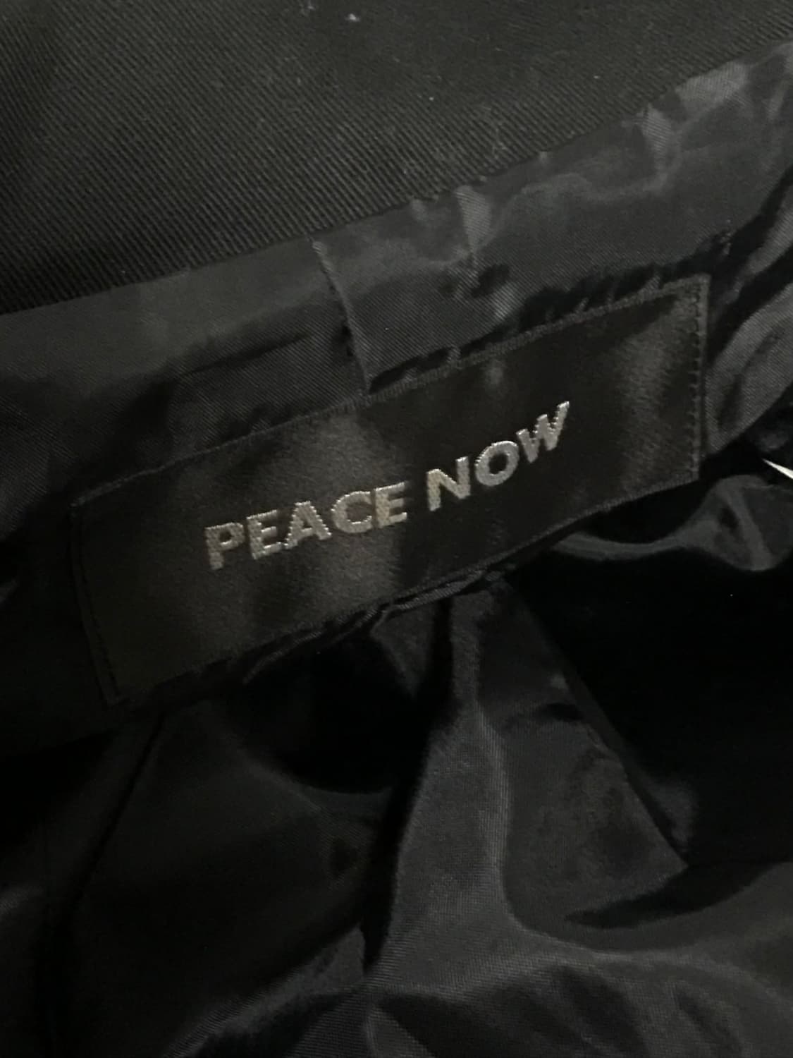 빈티지 peace now 고딕 펑크 아일렛 핀턱 코튼 블레이저 자켓 상품이미지10