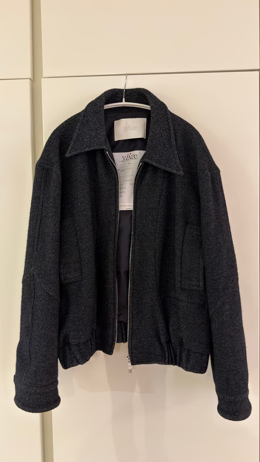 Yiyae 이예 드리즐러 자켓 블랙와플 M 상품이미지1