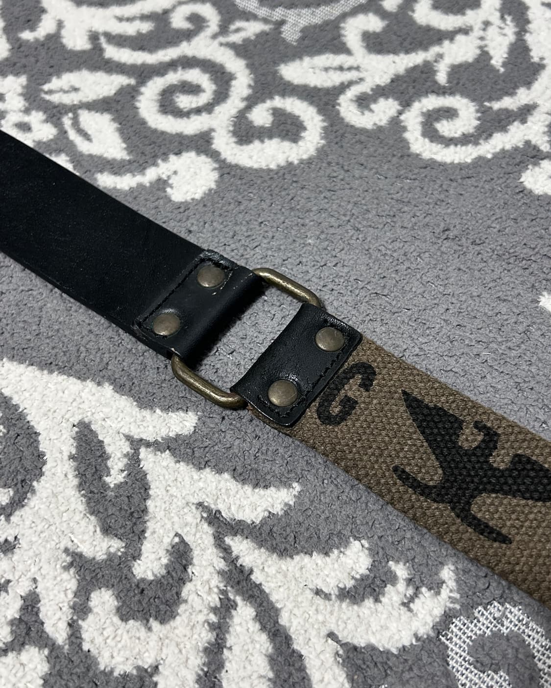 00‘s 돌체앤가바나 밀리터리 하이브리드 벨트 상품이미지3