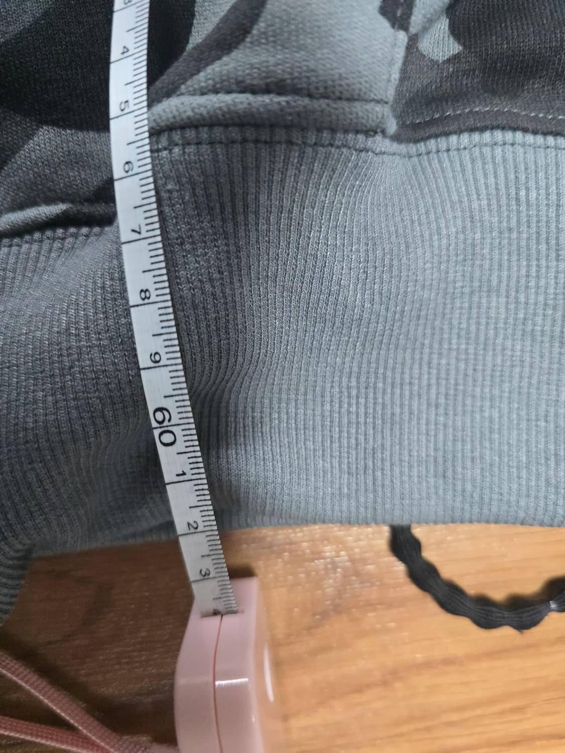 베이프 샤크 후드집업 그레이 카모 L사이즈 상품이미지8