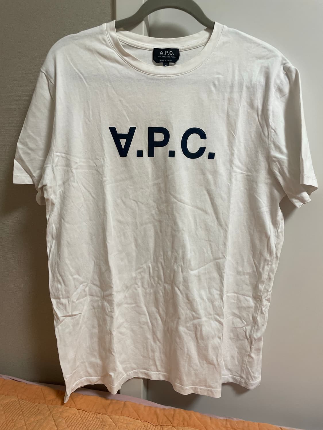 A.P.C. V.P.C. 반팔티 화이트 XL 상품이미지1