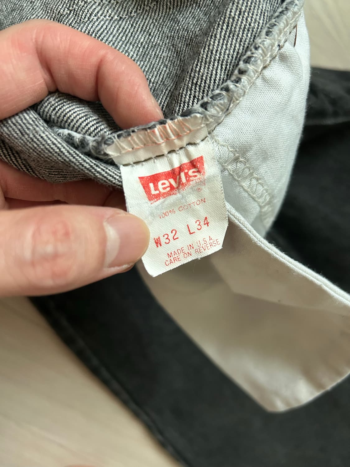 빈티지 리바이스 517 흑청 usa 90s 상품이미지2