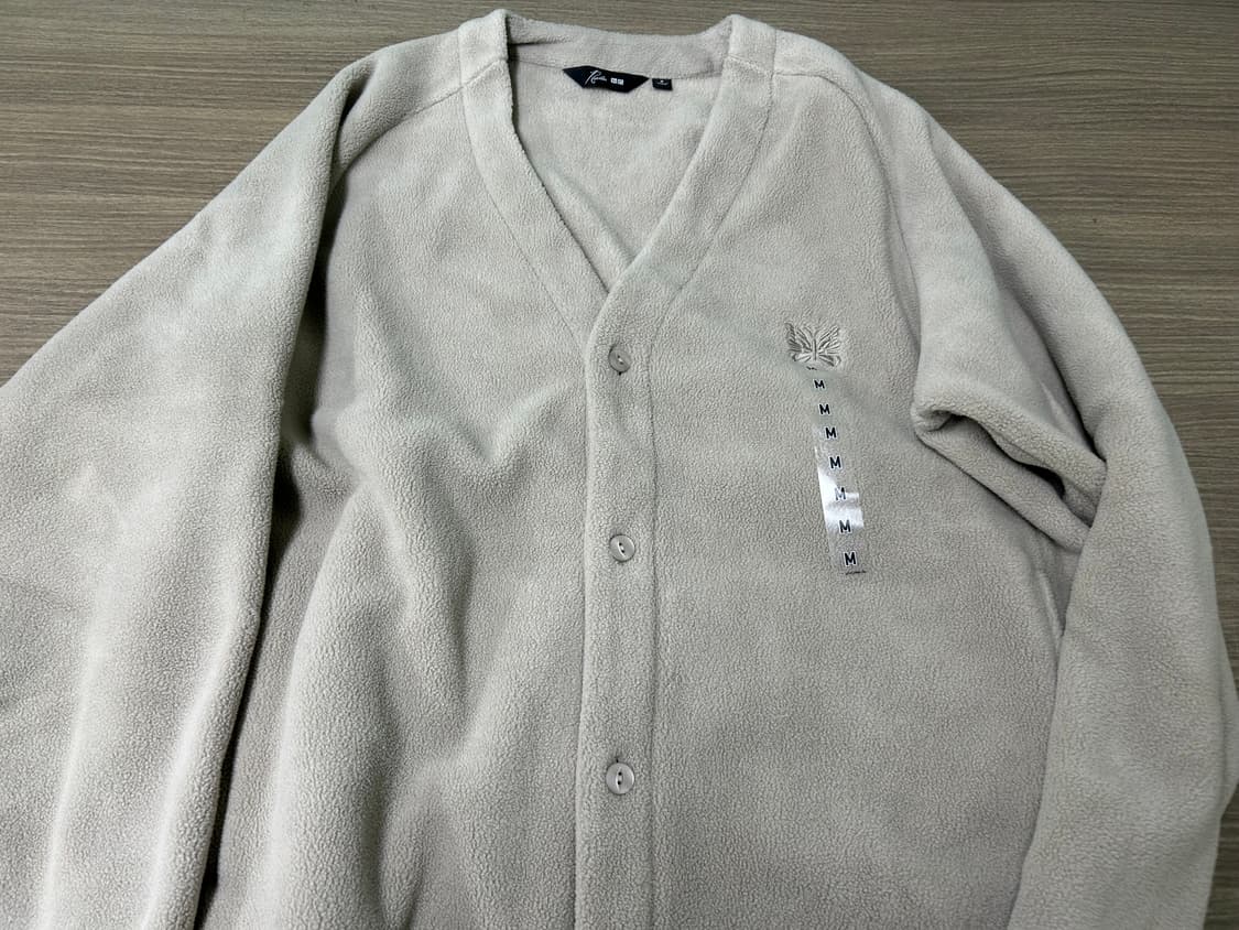 유니클로 니들스 오버사이즈 가디건 베이지 M 사이즈 상품이미지1
