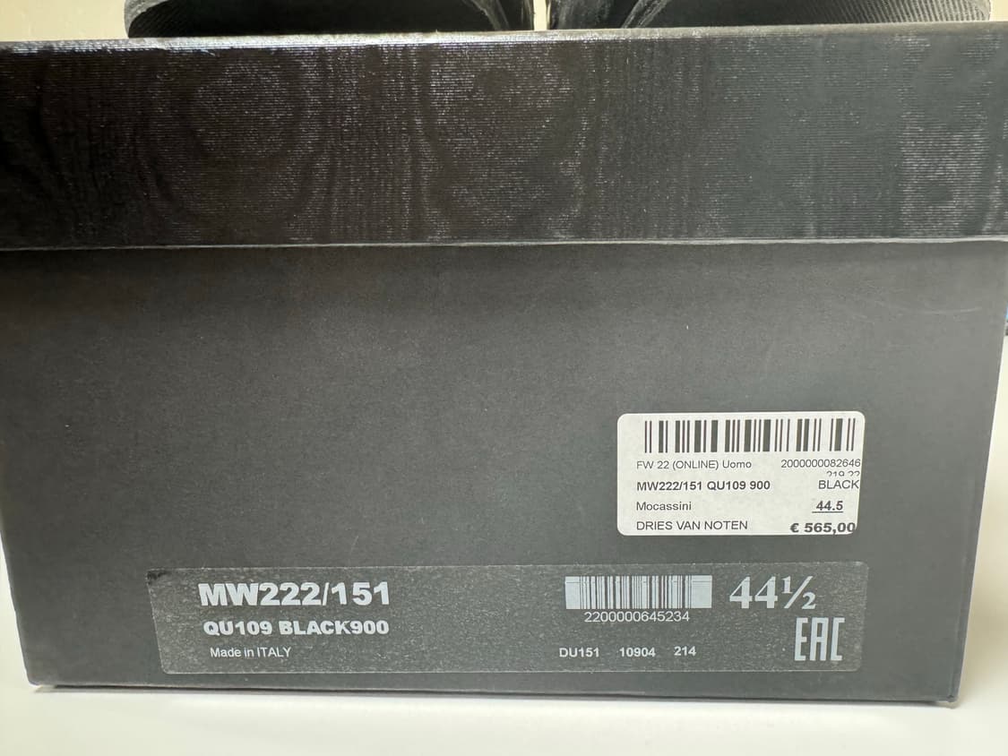 드리스 반 노튼 패디드 로퍼 44.5 상품이미지6