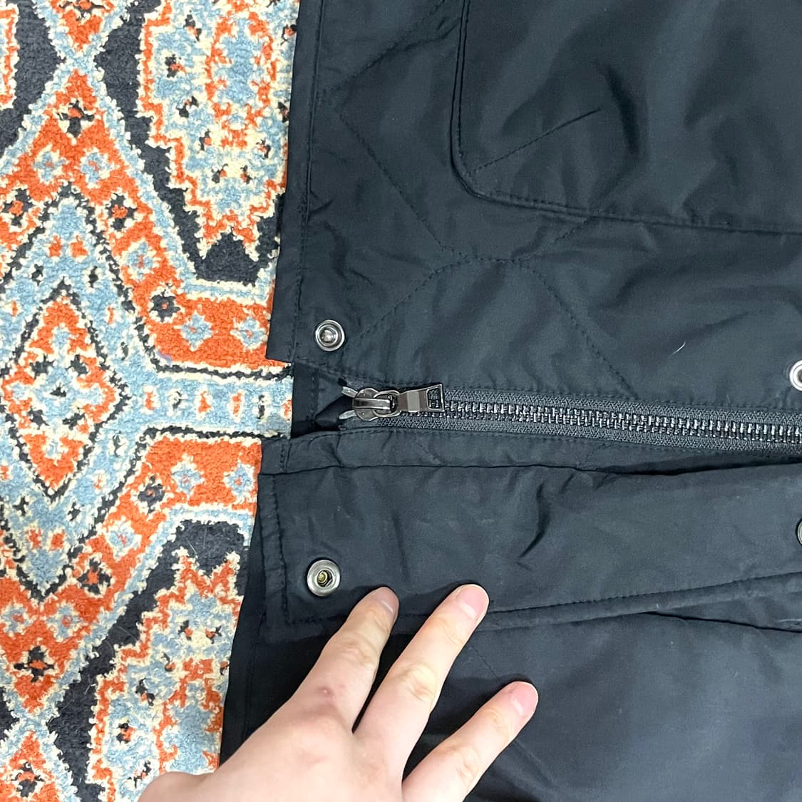 캘빈클라인 블랙 포켓 점퍼 남성L 상품이미지7