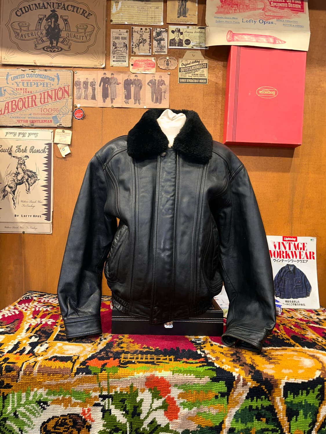 ( L-XL ) 가죽자켓 레더자켓 봄버자켓 푸퍼자켓 항공점퍼 상품이미지1