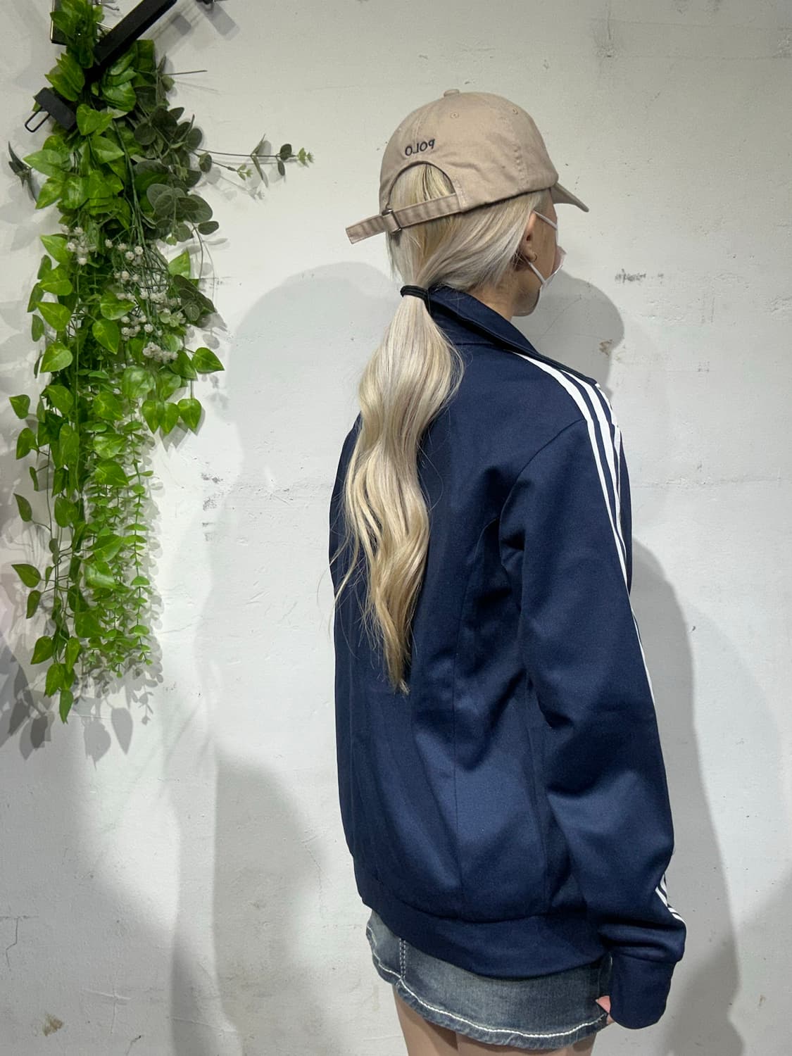 아디다스 네이비 화이트 삼선 트랙탑 져지 95 상품이미지3