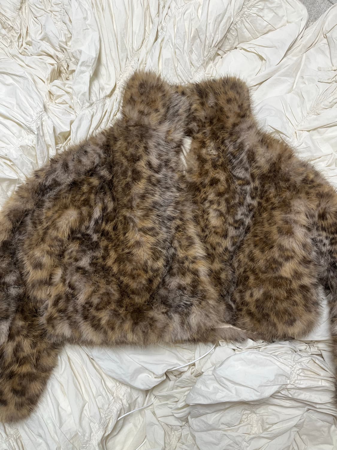 더기 호피 퍼자켓 상품이미지3