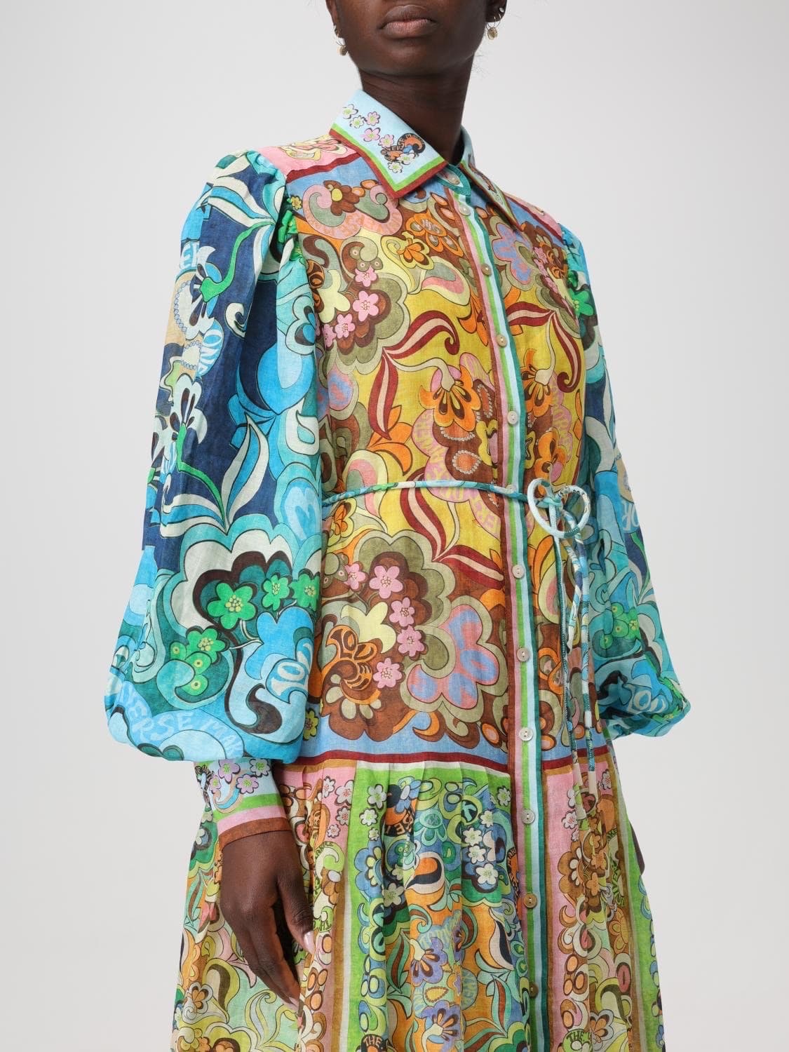 (정품/새상품) ALEMAIS 알레메 여성 린넨 드리머 셔츠드레스 상품이미지7