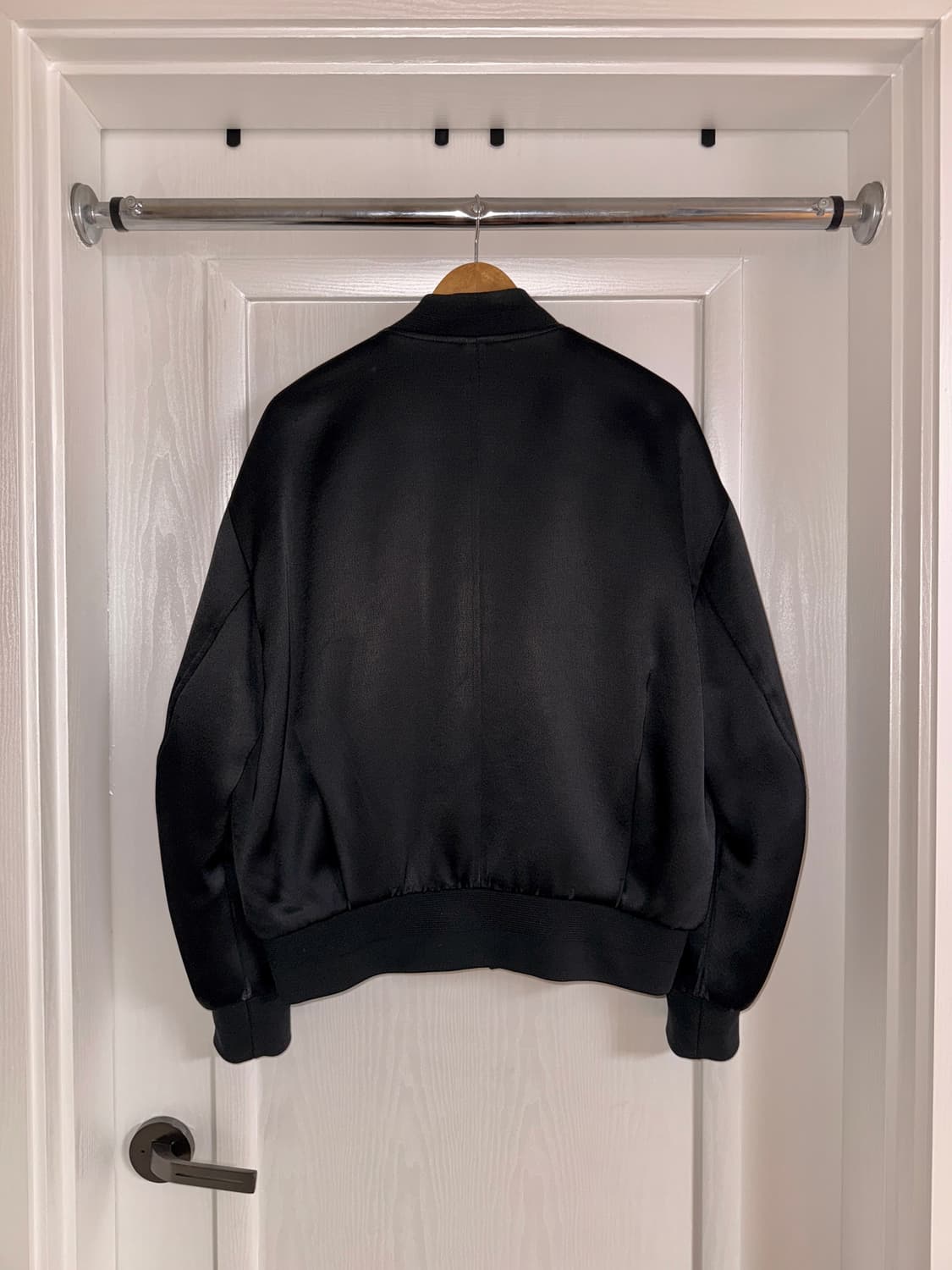 Satin Oversized Bomber 상품이미지4