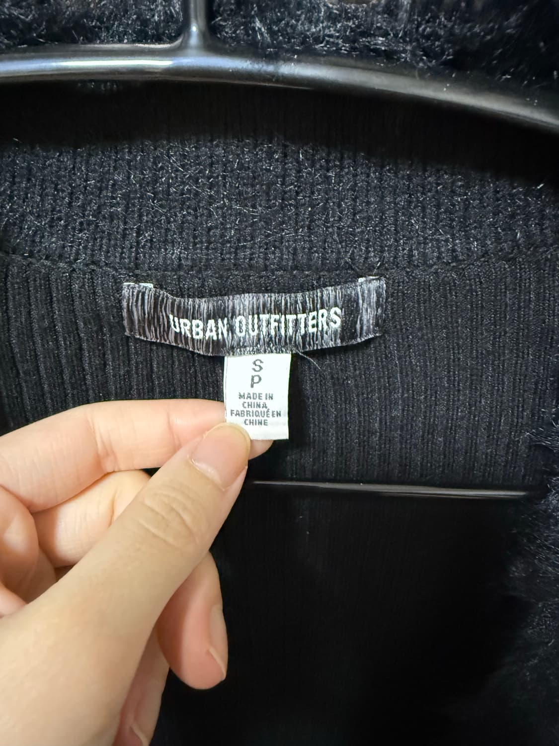 블랙 퍼 볼레로 상품이미지2