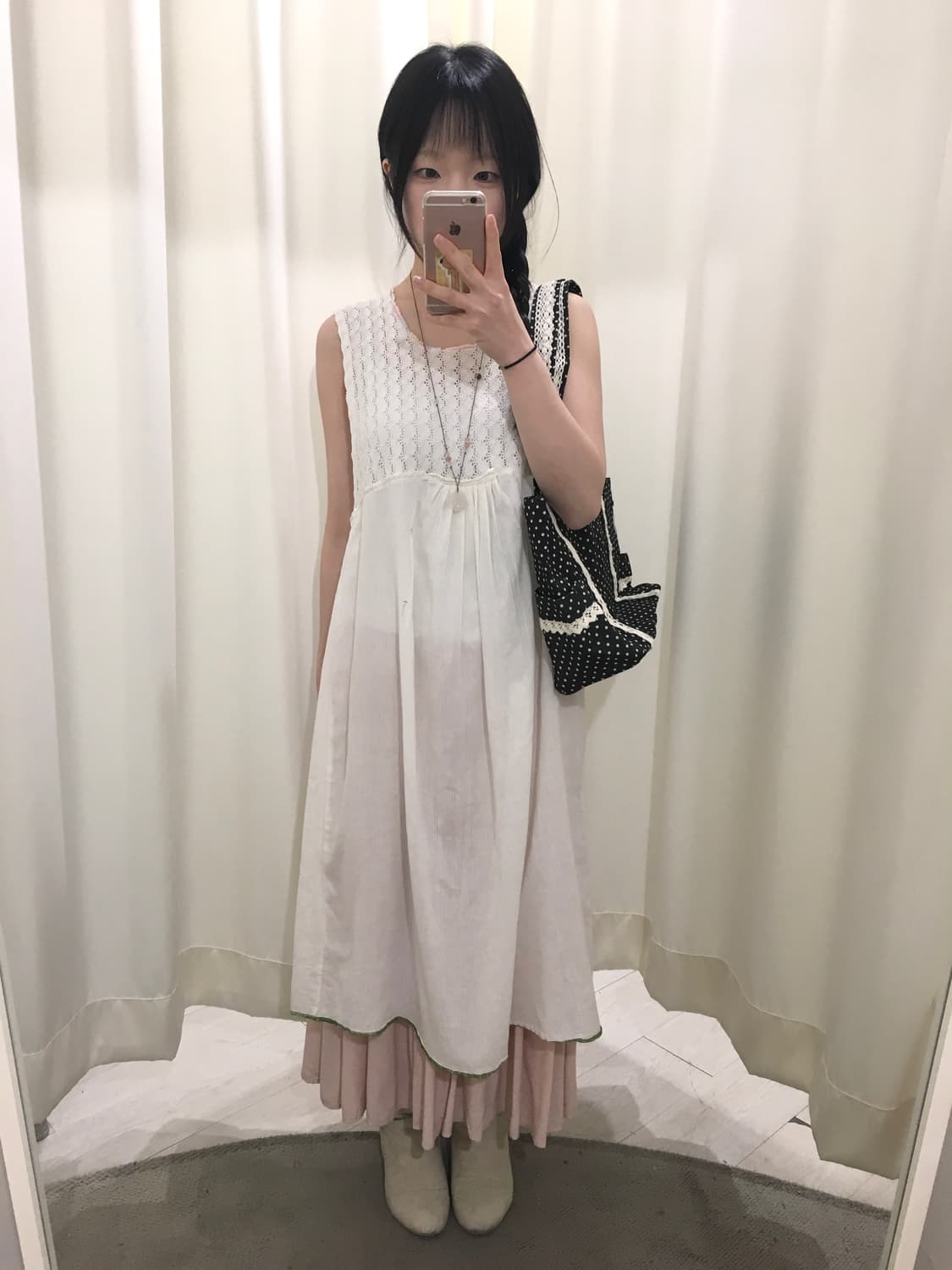 rainbow crochet onepiece  상품이미지2
