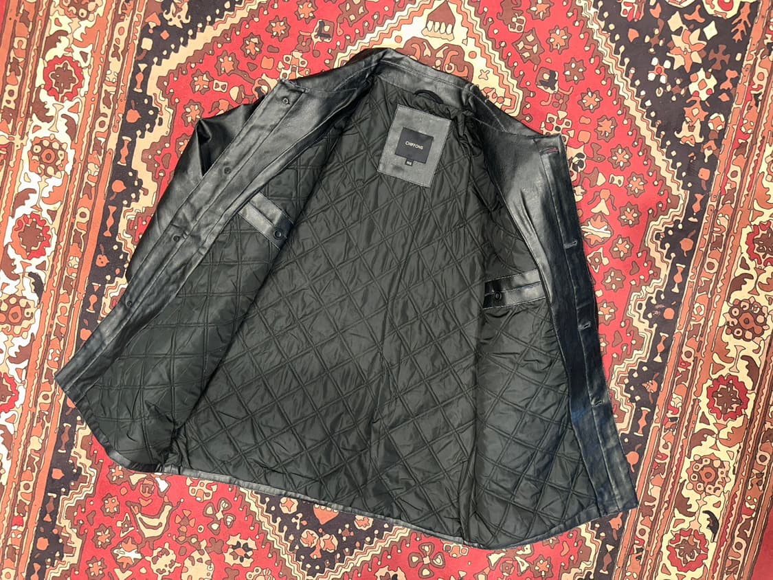 ( L-XL ) 가죽코트 가죽카코트 레더자켓 가죽자켓 빈티지가죽자켓 상품이미지3