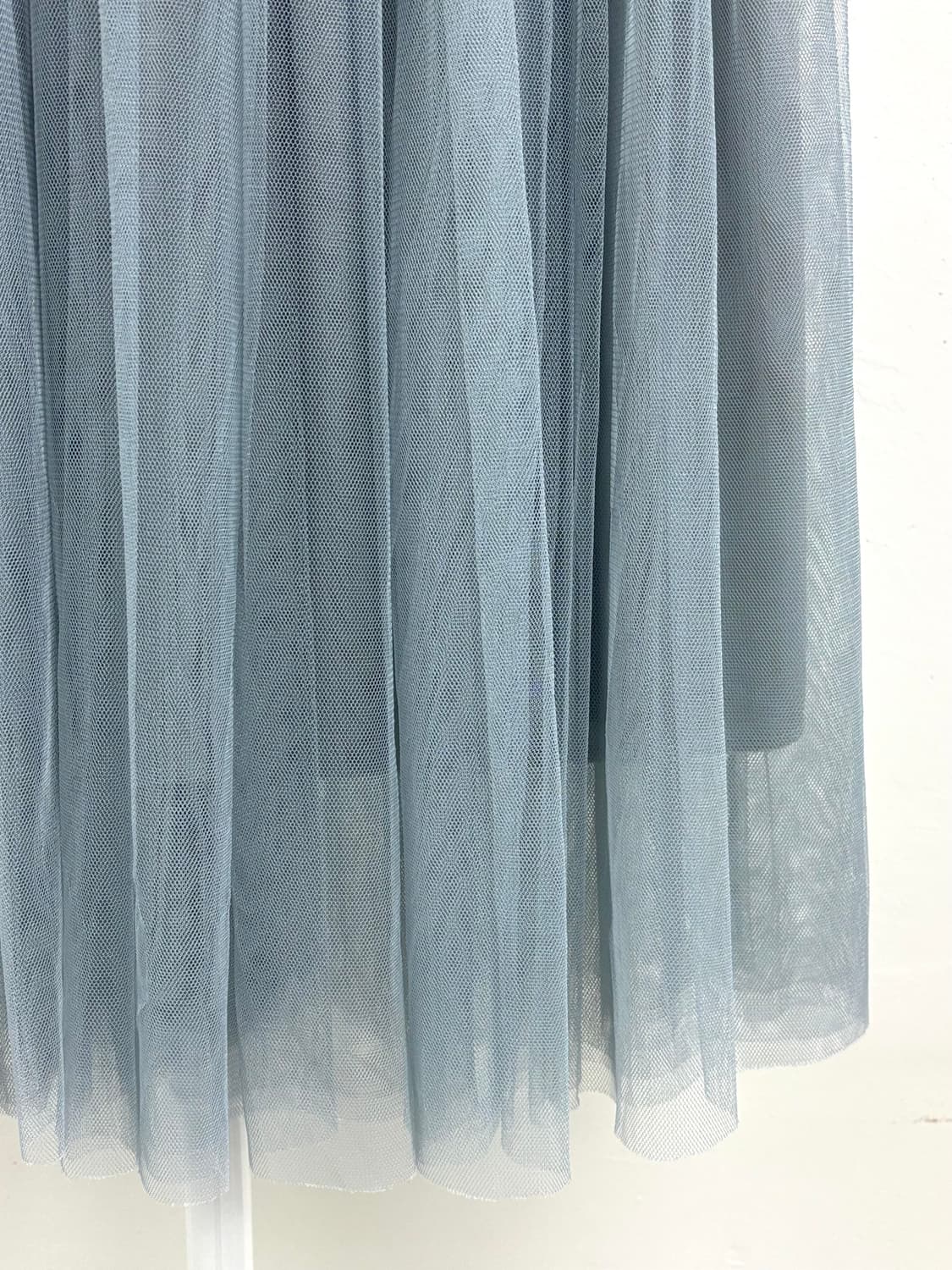 빈티지 블루그레이 샤 스커트 상품이미지5