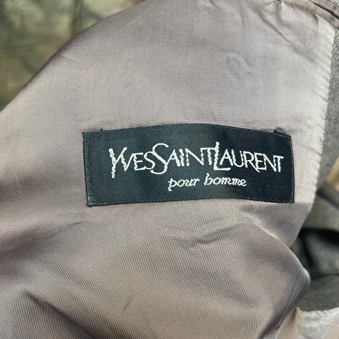 입생로랑 캐주얼 브라운 울블레이저 105 상품이미지3