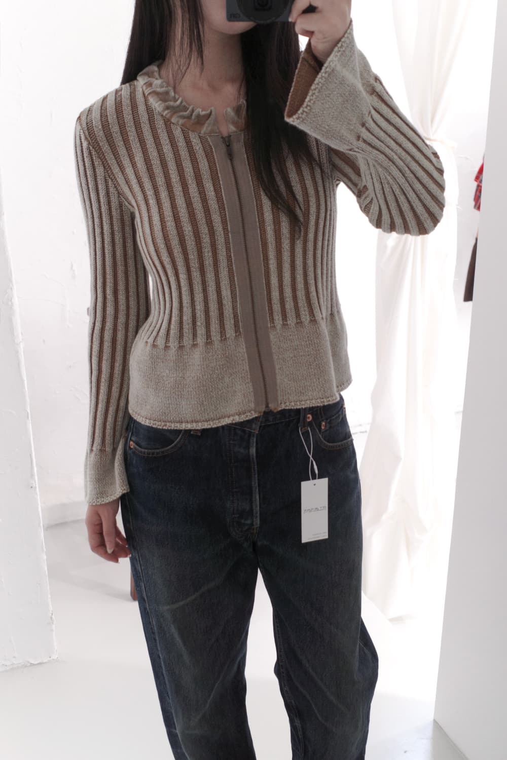 knit zip-up 상품이미지5