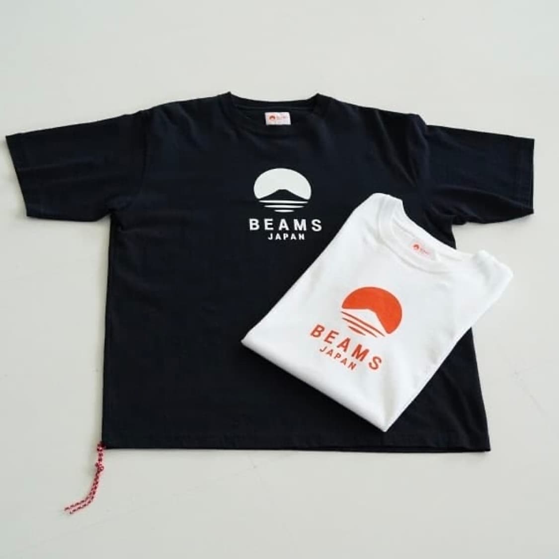 Beams japan 후지산 티셔츠 네이비 상품이미지2